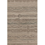 Patagonia Wool Abstract Area Rug in Desert/Gray/Brown