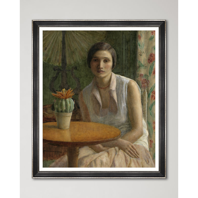 PORTRAIT OF A WOMAN by CARL FRIESEKE