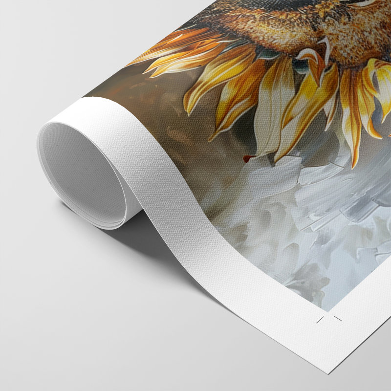 Série FLORAL DII - Impression sur toile seulement - NON CADRE, H 12 po x l 8 po