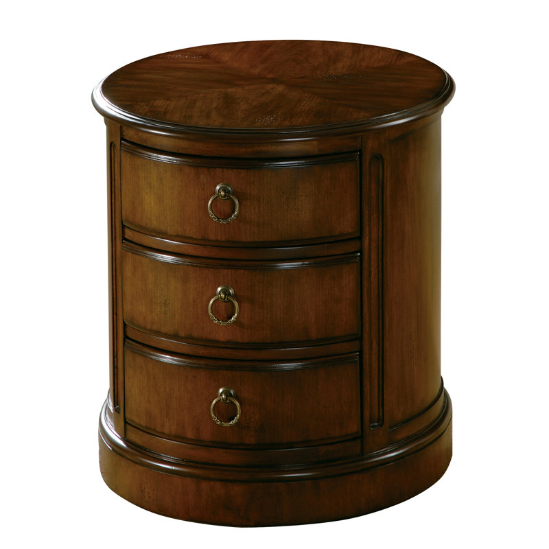 Accents Oval Drum End Table
