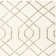 Tibetan White Geometric Rug