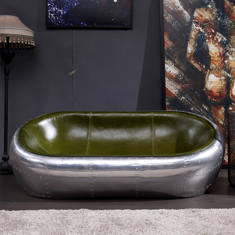 Uta 62.99'' Faux Leather Loveseat