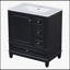 Meuble-lavabo autoportant de 30 pouces avec lavabo, porte à fermeture en douceur et rangement spacieux, idéal pour les salles de bain modernes et élégantes.-1557238701-1557238704