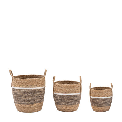Brambly Cottage Water Hyacinth Decorative Basket