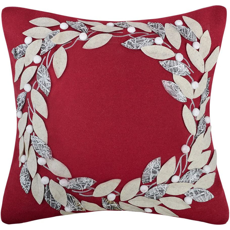 Housse de coussin décoratif 18 x 18 po