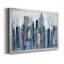 Cirrus I - Peinture sur toile encadrée-1347137223-1347137219