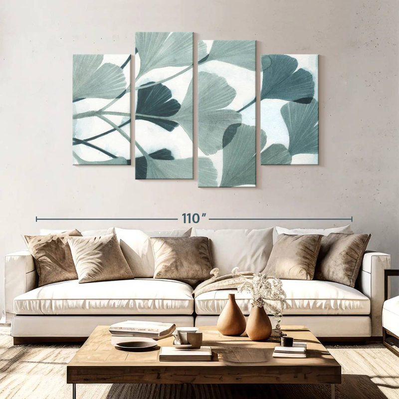 Harnek Spa Day Gingko, 54" H x 84" W