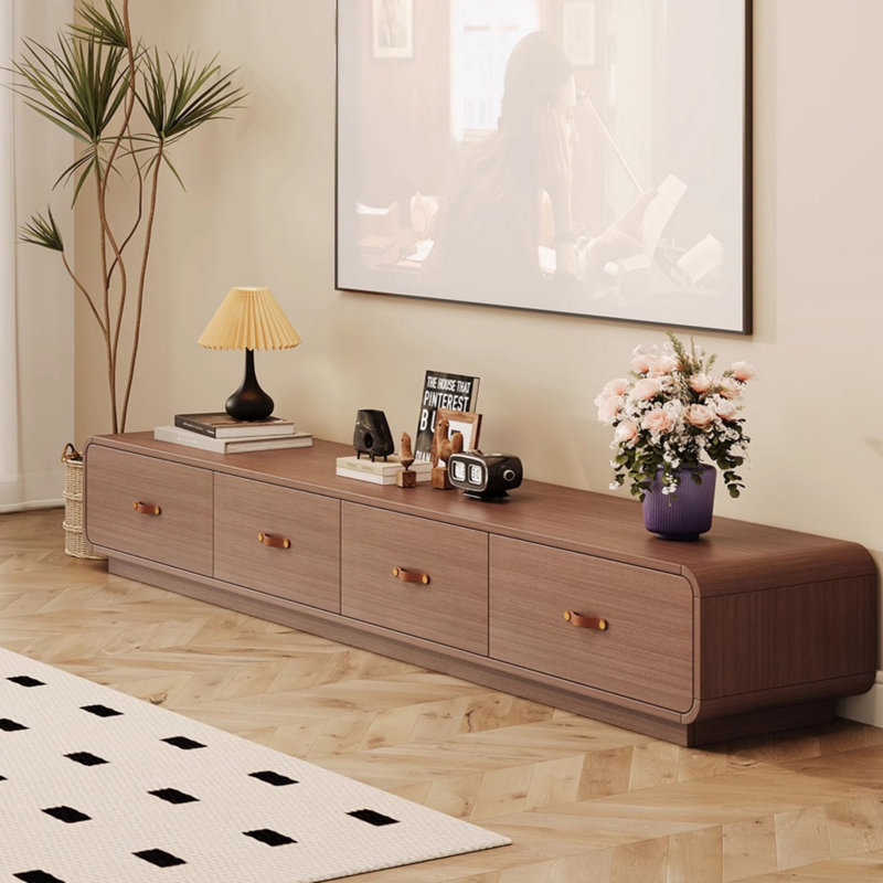Support oriental en bois massif, H 12,6 po x L 86,61 po x l 15,75 po
