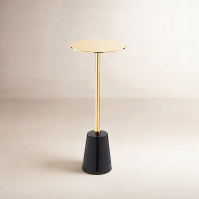 Maisel 8" Genuine Marble End Table