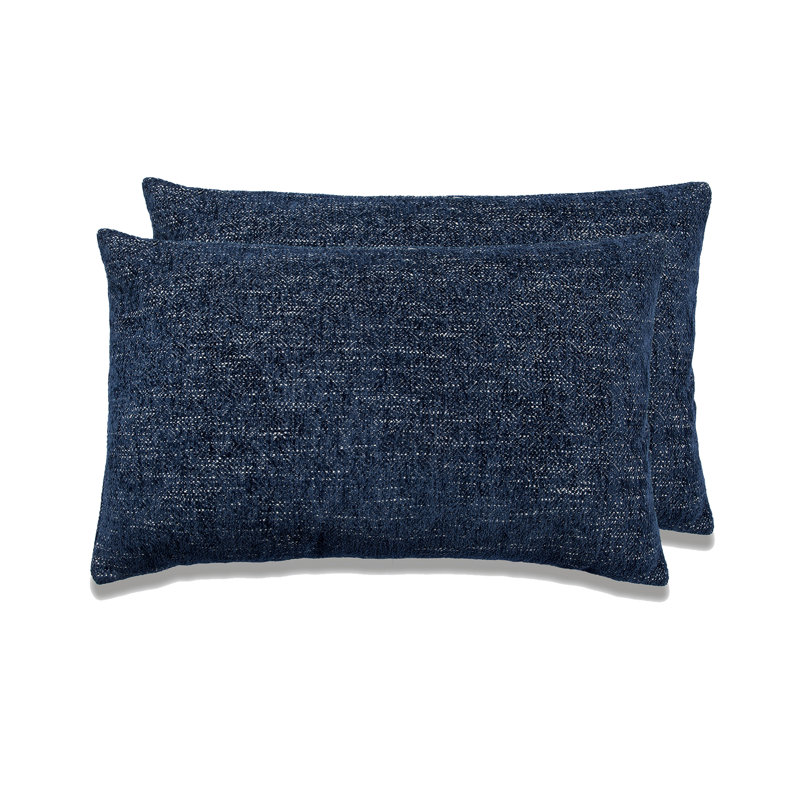 Throw Pillow, Polyester/Polyfill, Navy