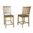 Huerfano Valley Solid Wood Solid Wood Top Pedestal Dining Set