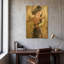 «Tango» par Alexander Gunin, art mural en métal doré, 24 po x 36 po-1745577668
