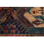 Tapis bleu marine Teimani 3 pi 8 po x 6 pi 5 po
