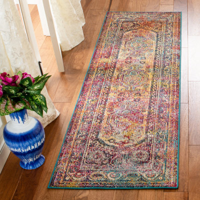 Florrie Crystal Performance Oriental Rug