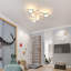Ducan 3-Light 50cm LED Integrated Semi Flush Mount-1221235572