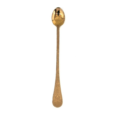 Casablanca Stainless Steel Iced Beverage Spoon