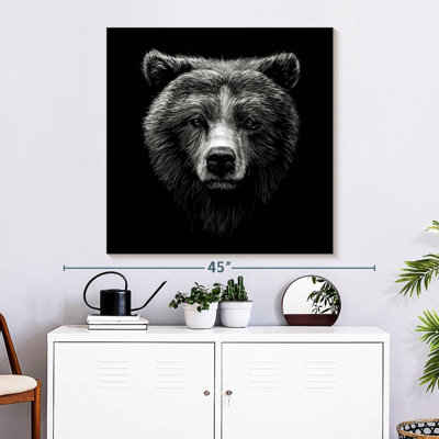 Brampt Grizzly Bear Face