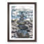 Stacked Zen Stones Painting - Framed Print-56922589-56922590