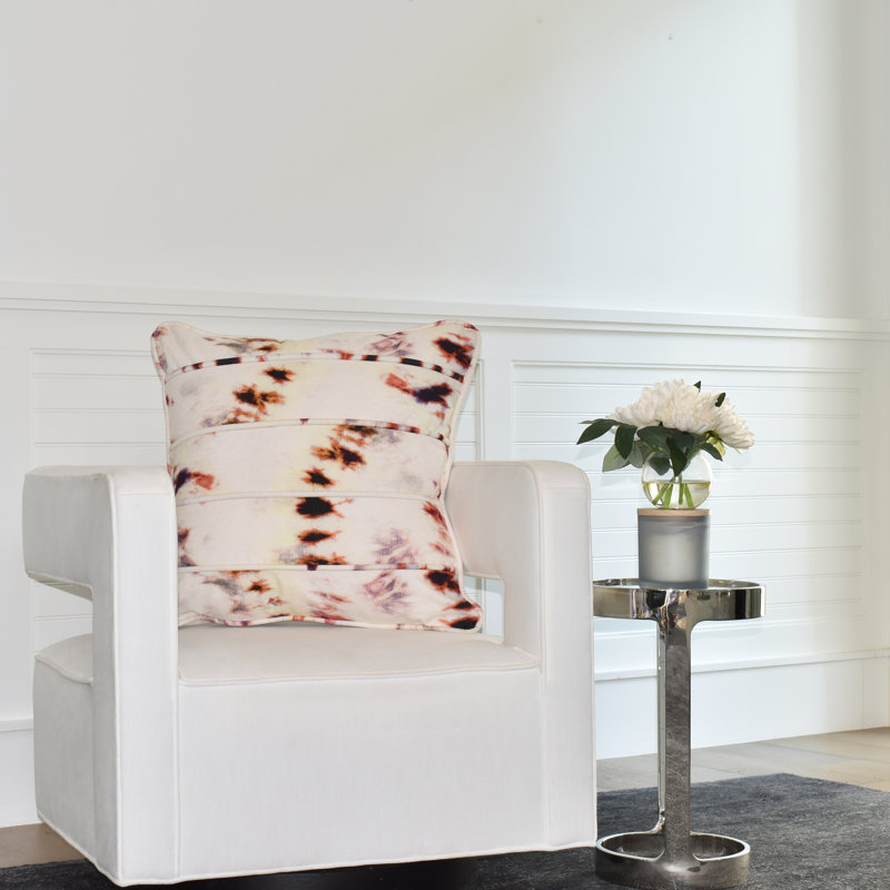Cotton Reversible Throw Pillow