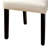 20'' H Genuine Leather Upholstered Coffee Table