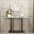 Jermani 46.4'' Stone Top Console Table-1983777381