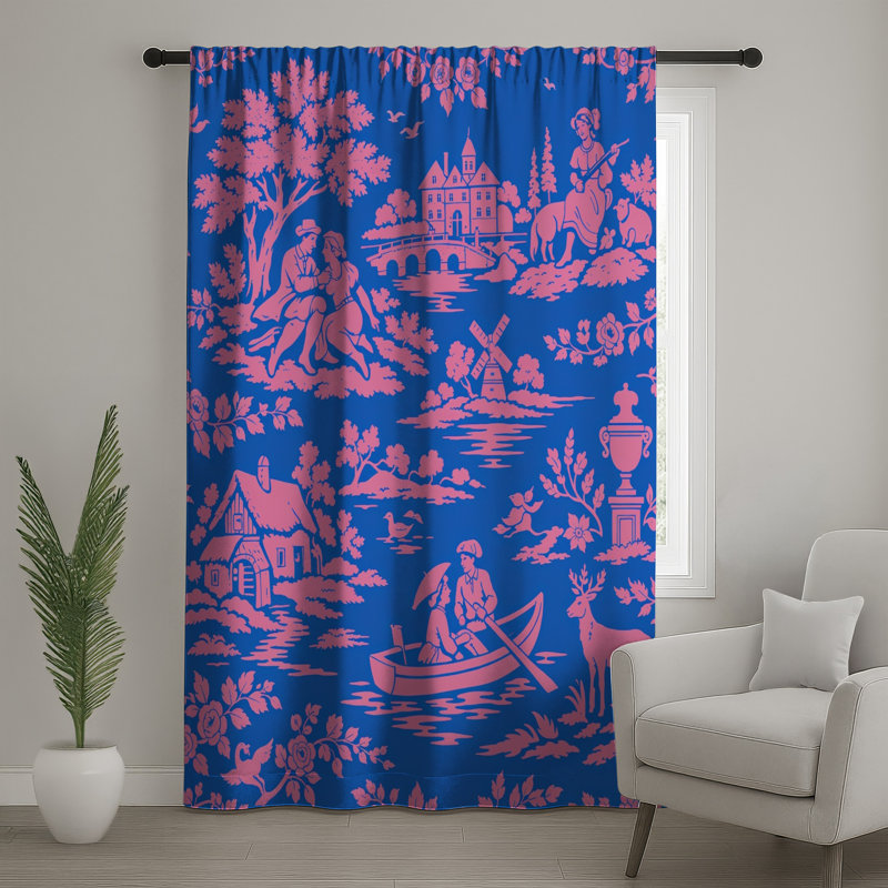Rideaux, rideaux occultant et rideaux Pastoral, 50 po x 80 po - 1 panneau, Sheer