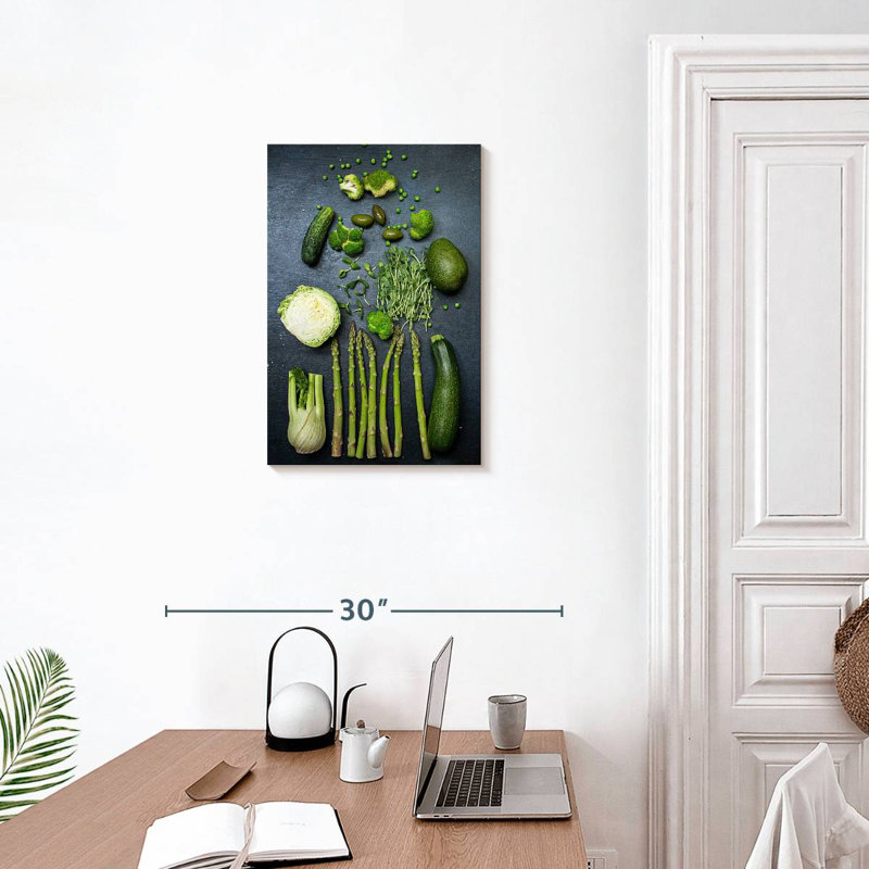 Aliments sains et verts, H 24 po x l 16 po