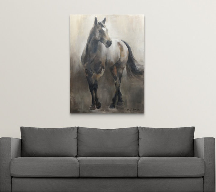 « Copper and Nickel », reproduction d'art, H 48 po x l 36 po x P 1,5 po, Toile