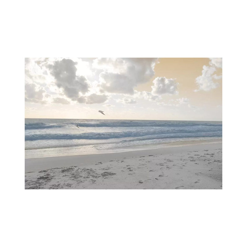 Serene Sea I by Sharon Chandler - Wrapped Canvas Print, 20.32 cm H x 30.48 cm W