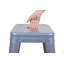 Tabouret à hauteur de comptoir 24 po, tabourets de bar en métal sans dossier, ensemble de 4, non empilable, amovible et facile à assembler-1960640387-1960640389