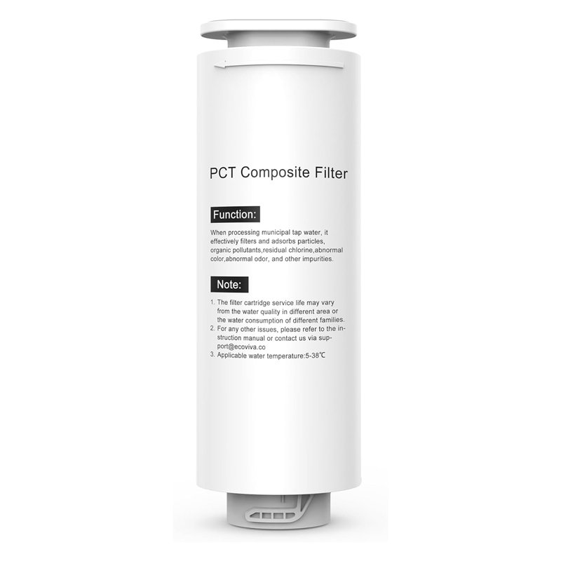 Cartouche filtrante de remplacement Ecoviva PCT pour système d'osmose inverse WFWP-RO-600G-W