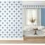 Bordure de papier peint adhésif Ajwaa Blue Lake Montgomery Palm-1666075622