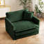 Canapé d'appoint simple en chenille avec canapé et coussin de lecture pour salon, appartement, bureau-172954362