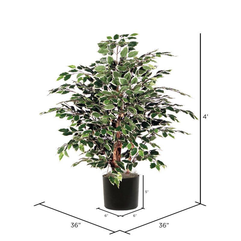 48'' Faux Tree in Pot Liner