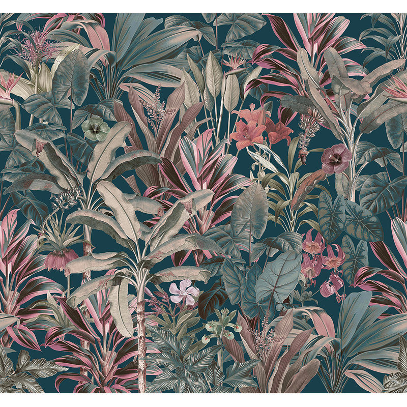 Superfresco Easy Funky Jungle Print To Order Fixed Size 2.8m x 3m Mural, Green