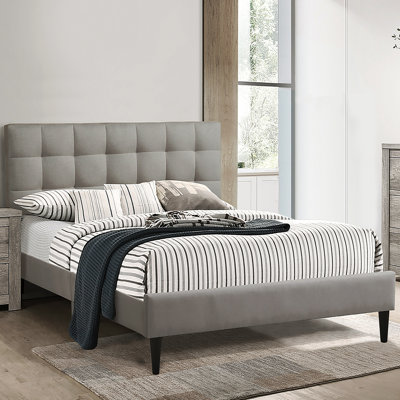 Lit plateforme tapissier Bigelow