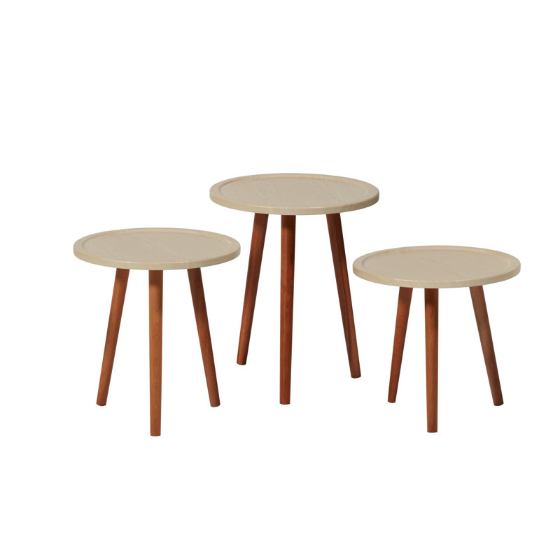 Tables gigognes 3 pieds