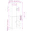 Roncy 69.5cm Sideboard-532643011