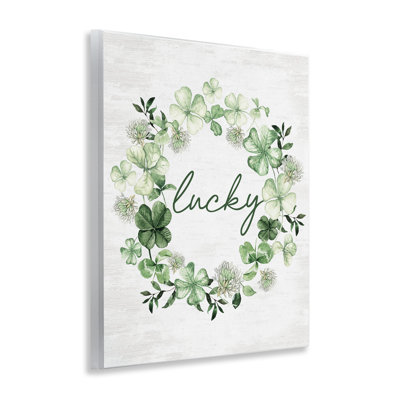 Couronne murale Lucky Clovers