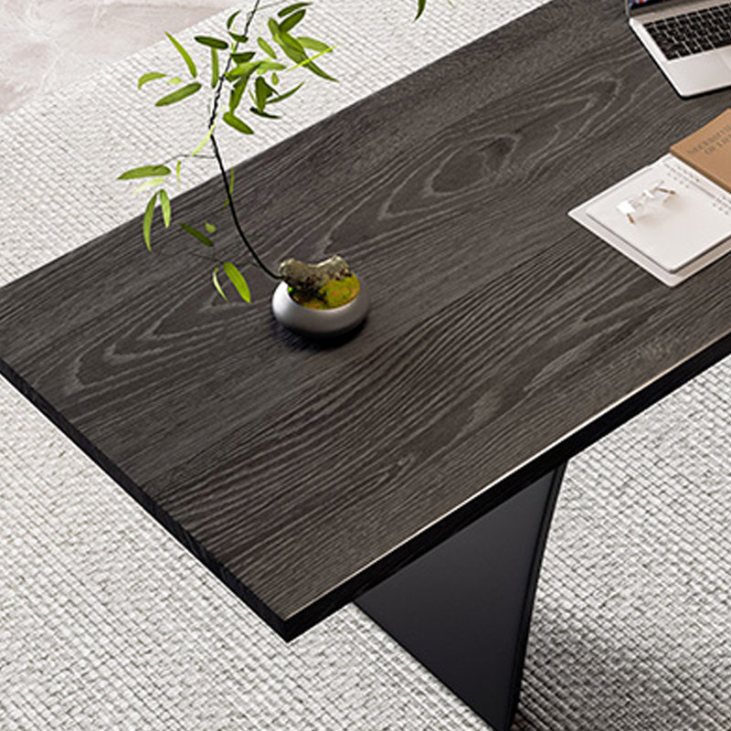 Creative and Sophisticated Office Desk, 28.74" H x 62.99" W x 31.5" D