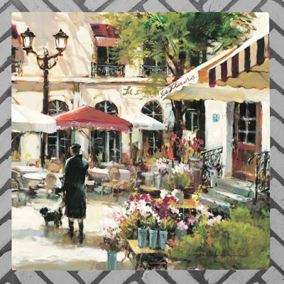 Brent Heighton Floral Promenade Dimensional Wall Art 200x200