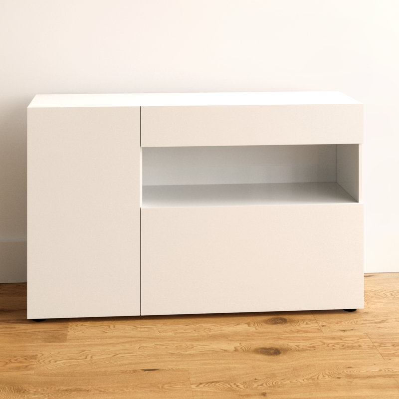 Kaliyah 330.2cm Sideboard, Gloss White