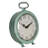 Analog Quartz Movement / Crystal Tabletop Clock in Turquoise