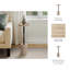 27" Comino Tall Travertine Table-370256974