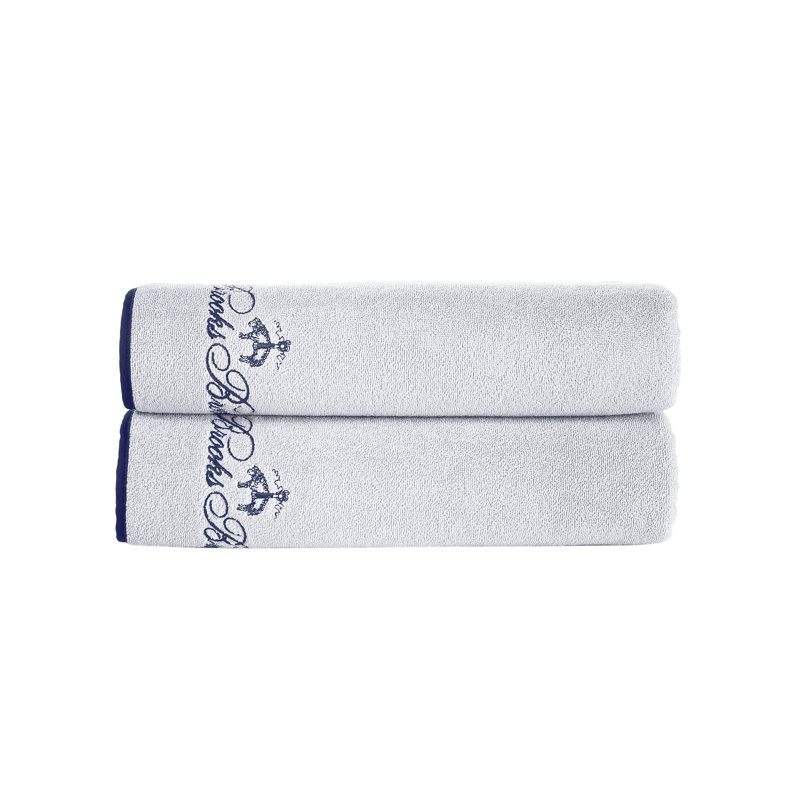 Turkish Cotton Midweight Bath Sheet, Silver