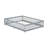 Inspirit 63.1" 63.1" W x 81.8" D x 17.5" H Queen Size Grey Rubber Wood Floor Bed-1297582059-1297582070