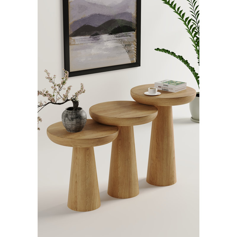 Breisha Solid Wood Coffee Table, Natural