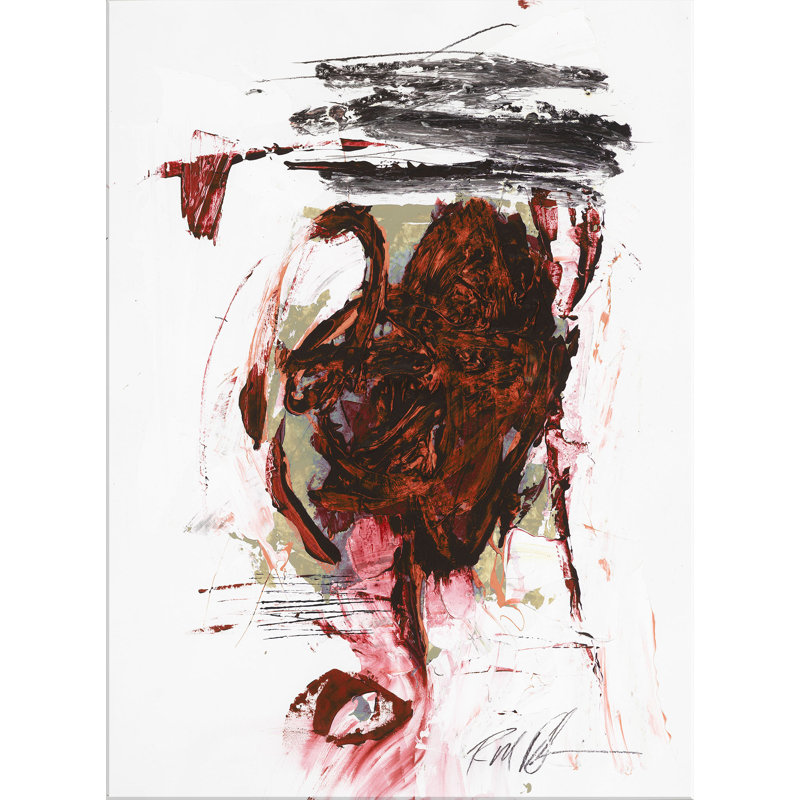 Abstract With Red " Abstract With Red 1 " by Robert Robinson