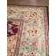 Tapis unique en laine tissé à la main avant 1900 rouge / bleu clair / beige 12 pi 6 po x 15 pi 7 po