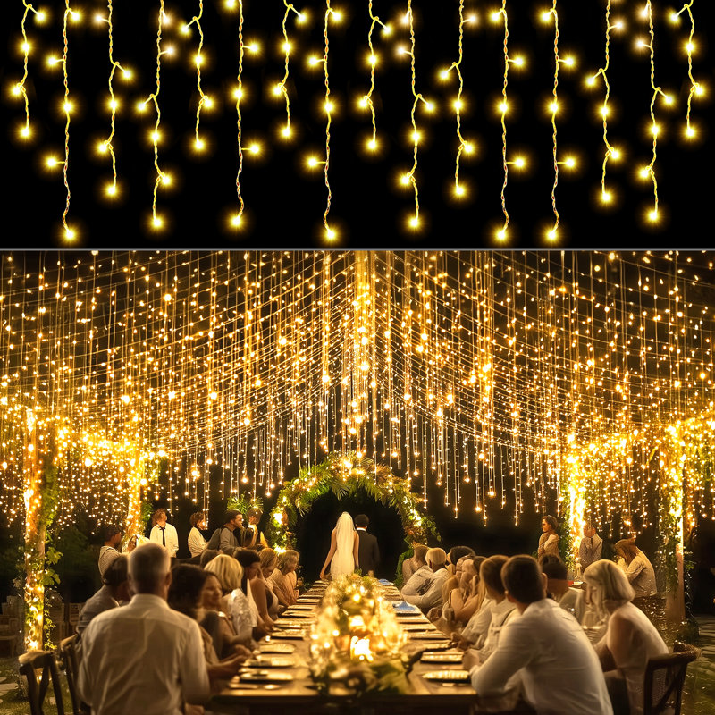 Guirlande de Noël 98 pi, 1000 lumières DEL, blanc chaud
